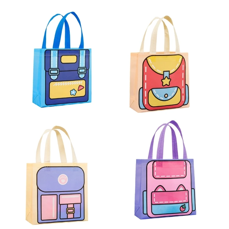 

Dopamine Color Shopping Bag Bag Handbag Holiday Festival Gift Bag Large Capacity Package Bag for Kids Children
