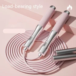 High-Performance Skipping Rope for Fitness and Weight Loss (New-Silver pink)