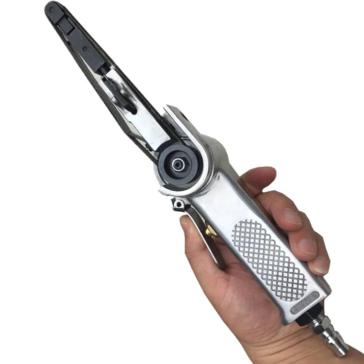 

330*10MM handheld pneumatic small belt machine polishing machine grinding grinding machine woodworking metal deburring