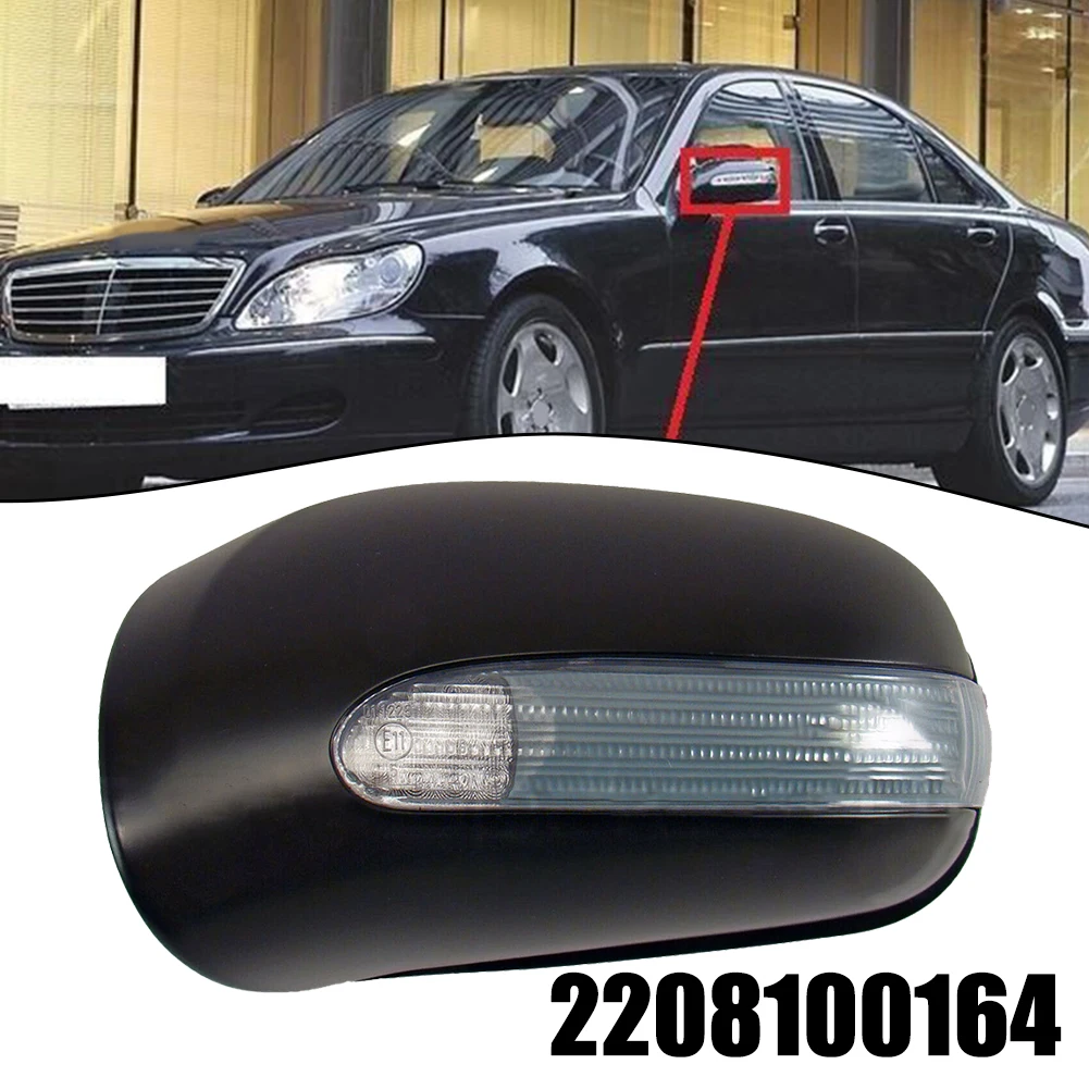 

LEFT Side Mirror Heated Glass Lens Rearview Housing Cover With Turn Signal Lamp For Mercedes-Benz W220 W215 2000-2002 2208100164