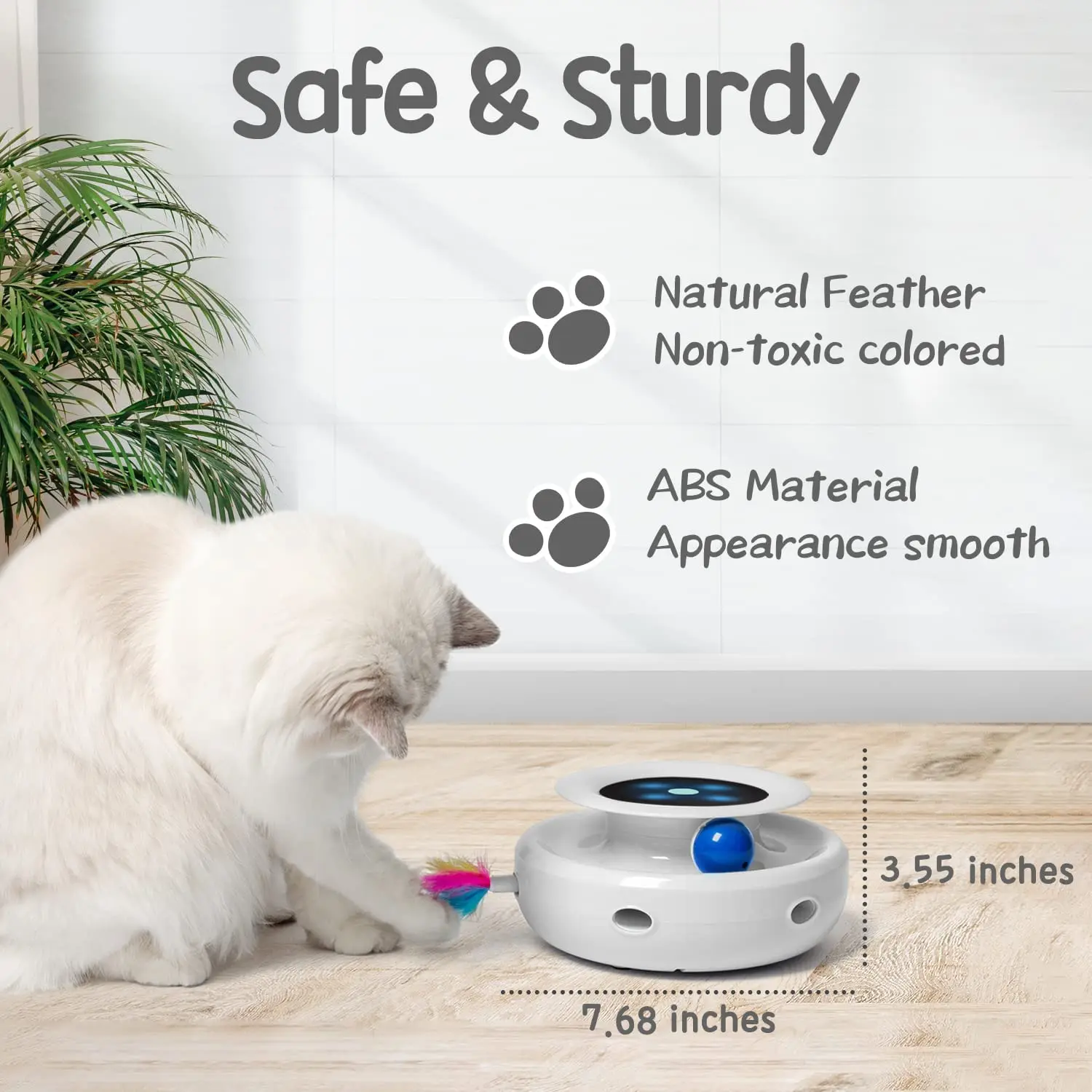 ATUBAN Tumbler Cat Toys 3 in 1,Smart Interactive Kitten Toys for Cat Boredom,Indoor  Exercise Cat Kicker,Fluttering Butterfly - AliExpress