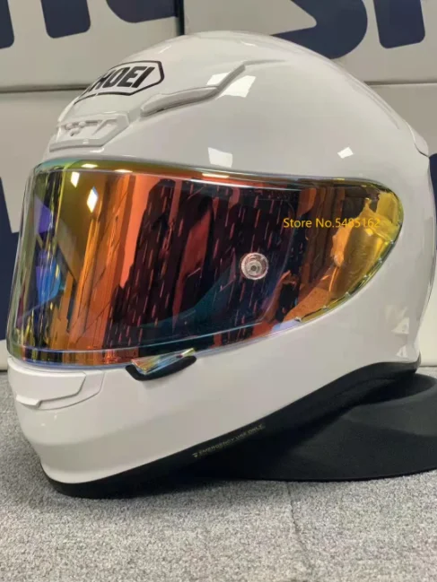 Casque de moto blanc brillant Z7, visage complet, pour l equitation,  ũν,  FF
