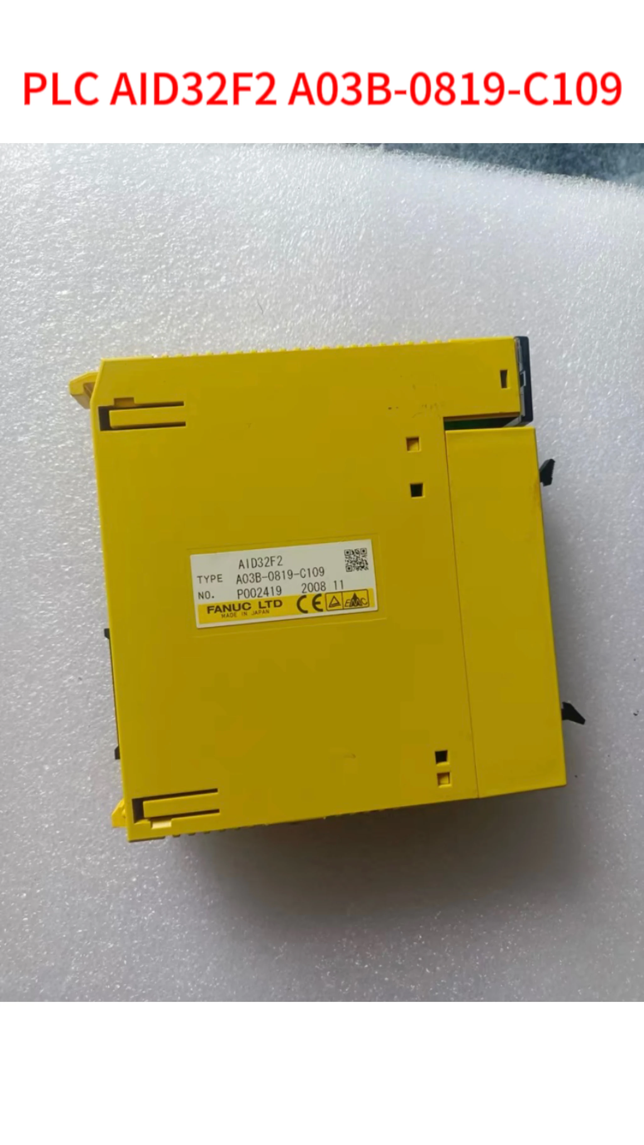 

Second-hand PLC AID32F2 A03B-0819-C109 test ok