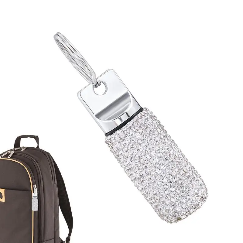 

Держатель для таблеток с брелоком, маленький контейнер для таблеток для путешествий, небольшой контейнер для таблеток, металлический водонепроницаемый органайзер для таблеток, держатель для таблеток