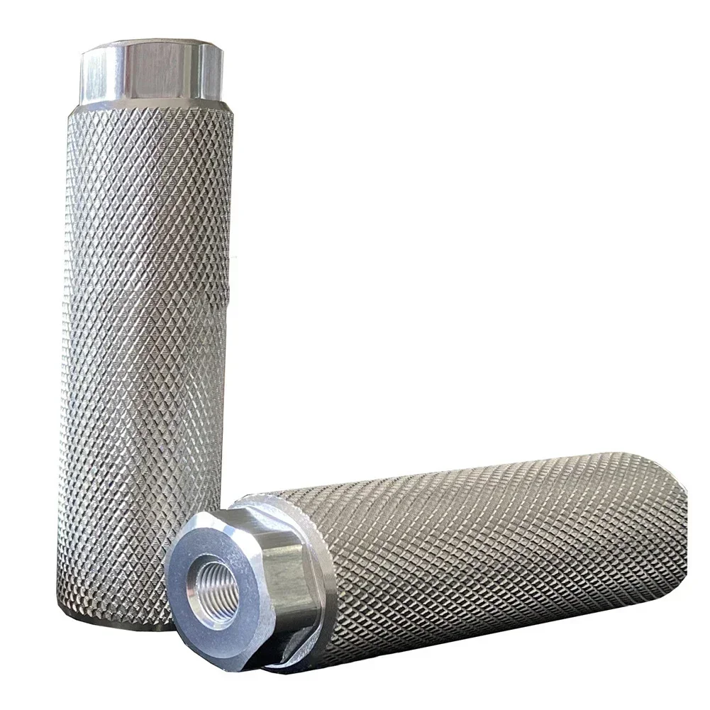 2PCS Piquets De Vélo En Alliage D'Aluminium Avec Design