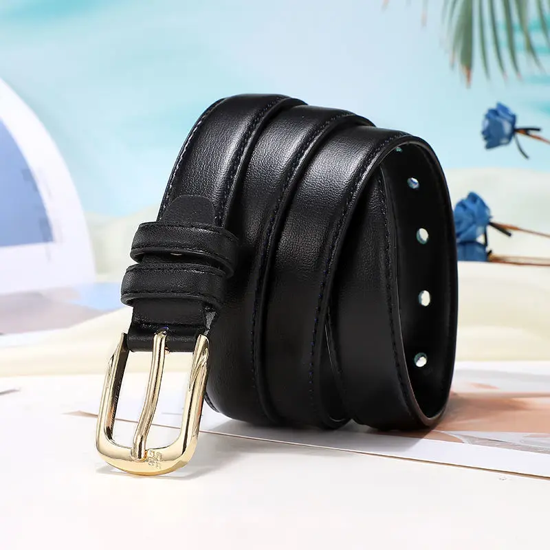 New Women'S Needle Buckle Belt Simple And Versatile Korean Version Leisure Travel Shopping Decoration Accessories Waist Cover