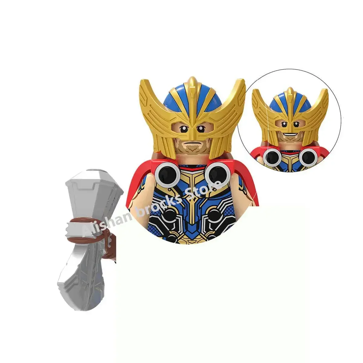 thumbnail image 1 of Bloques de construcción de Disney Marvel Iron Man Doctor Strange Hulk Thanos SpiderMan Venom Hawkeye Ladrillos Juguetes, 1 of 5