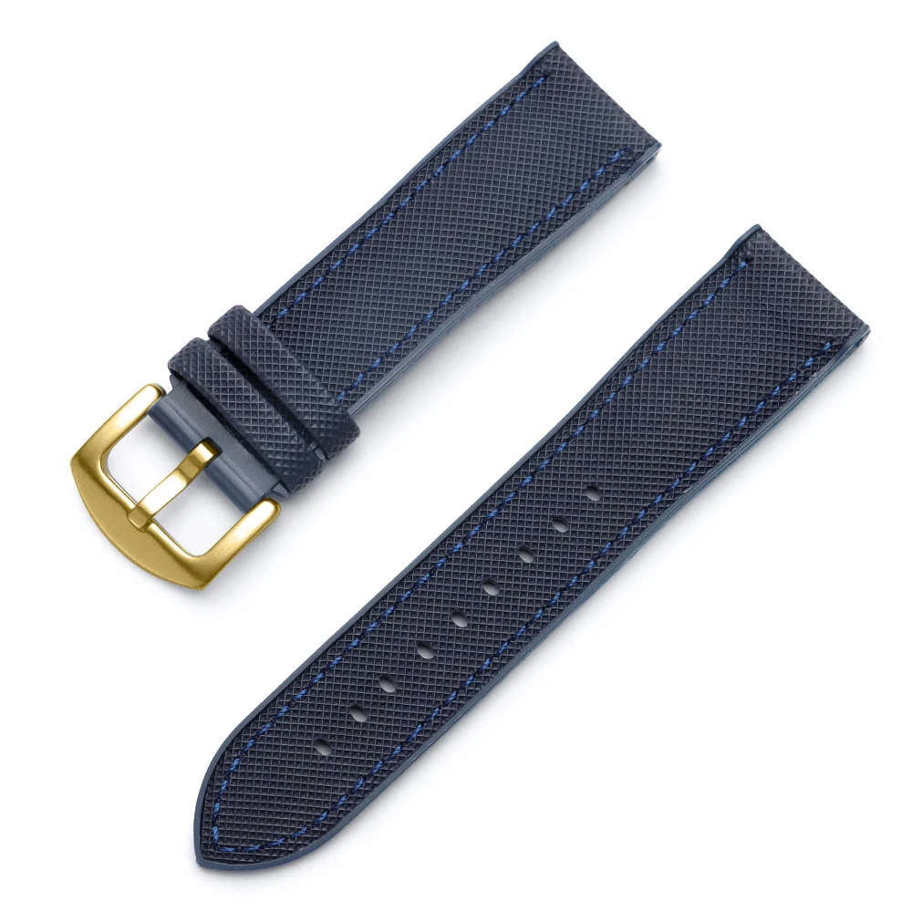 Versatile Canvas Nylon Waterproof Watch Strap - Sport & Business Style