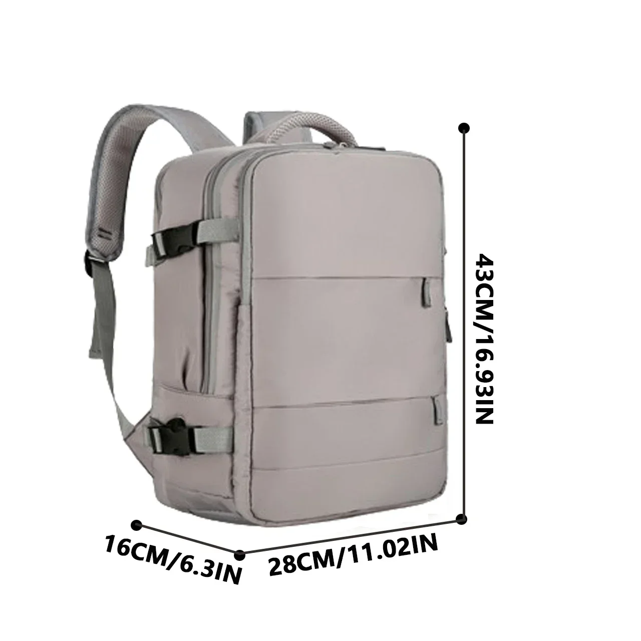 16.93-inch travel backpack waterproof outdoor sports backpack high school student and college student leisure bag