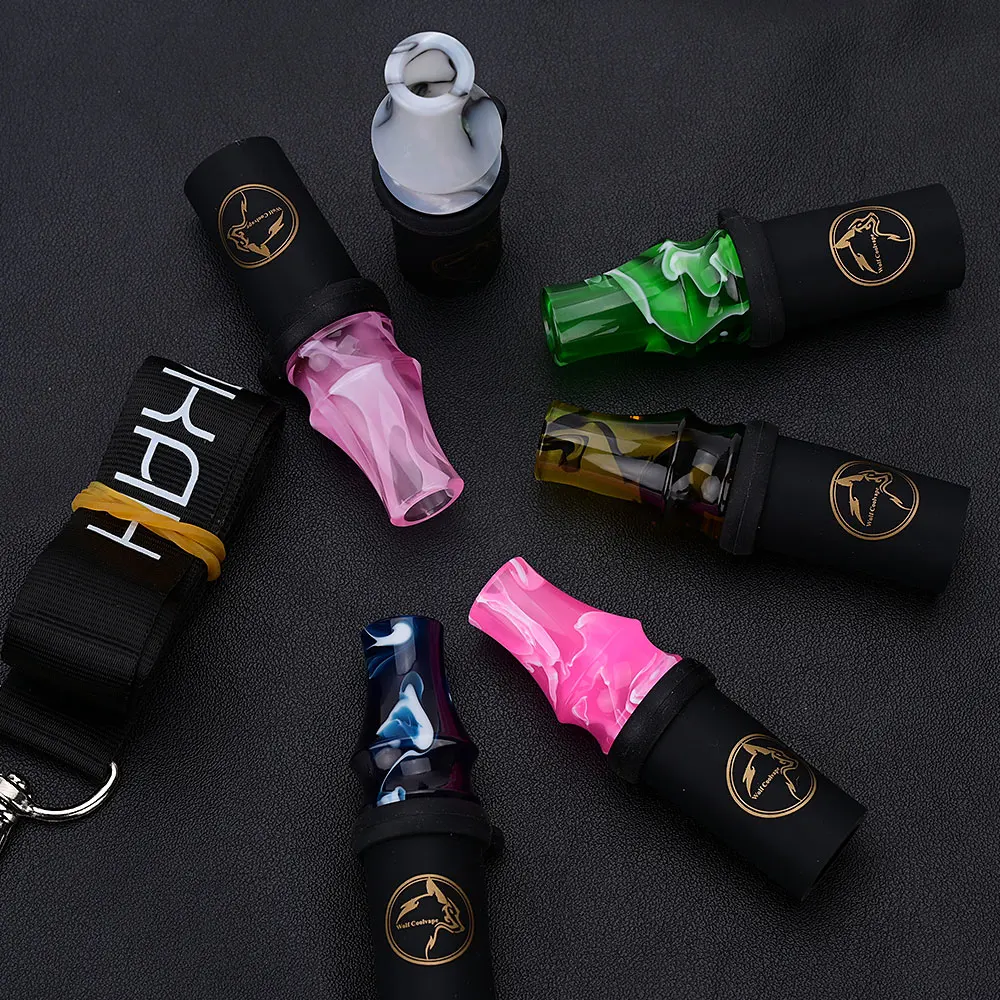 Hookah Mouthpieces Wolf Coolvape Hot Resin Hookah ShiSha Mouthpieces For Sheesha Chicha Narguile Shisha Water Pipe Silicone Hang MouthTips