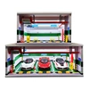 1:18  Parking Scene 3 Spaces Model Toy Car Garage  Dustproof Storage Display Cabinet 2