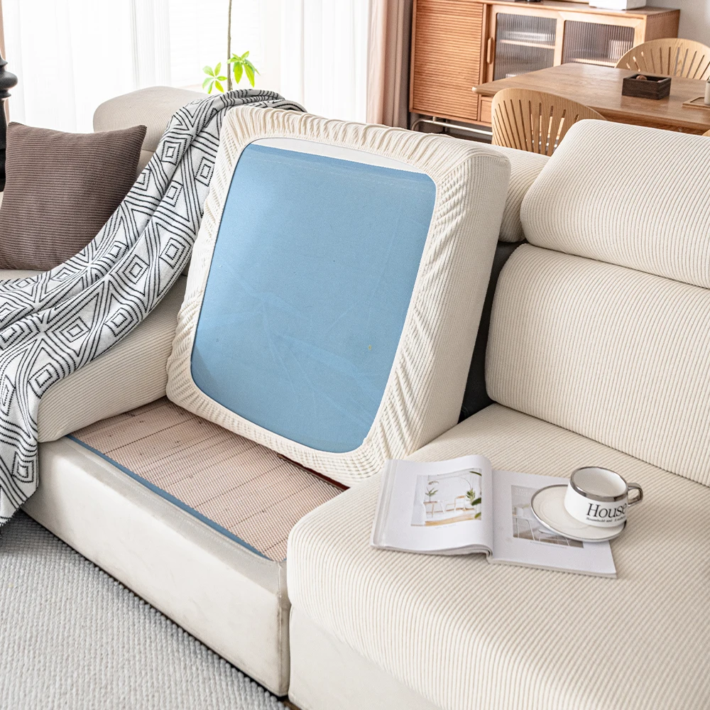 Jacquard Sofa Seat Cushion Cover 14