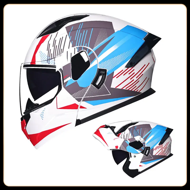

Мотоциклетные шлемы «Все включено», шлем в стиле ретро из стекловолокна, шлем на все лицо из стекловолокна, легкий шлем Racer DOT, одобрен