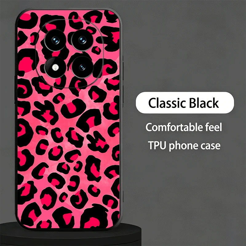 Classic Retro Leopard Print Phone Case - Pattern Customized Cover