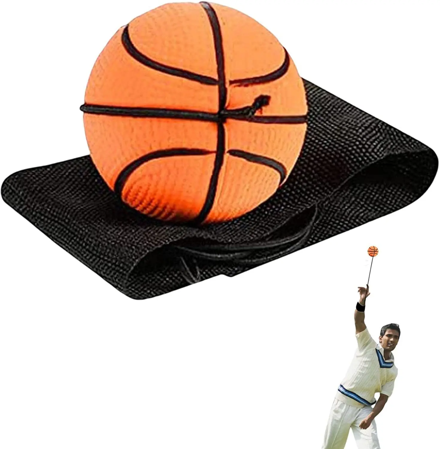 Ball on a string basketball discount