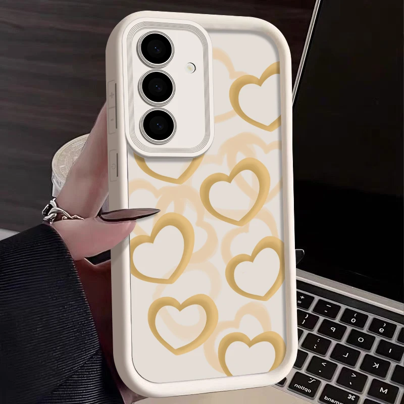 Love Hearts Protective Phone Case - Chic and Durable Design
