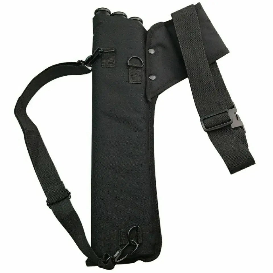 

Outdoor Bow Arrow Bag Three Tube Quiver For Arrows Crossbow Case Archery Equipment Hunting Accessories
