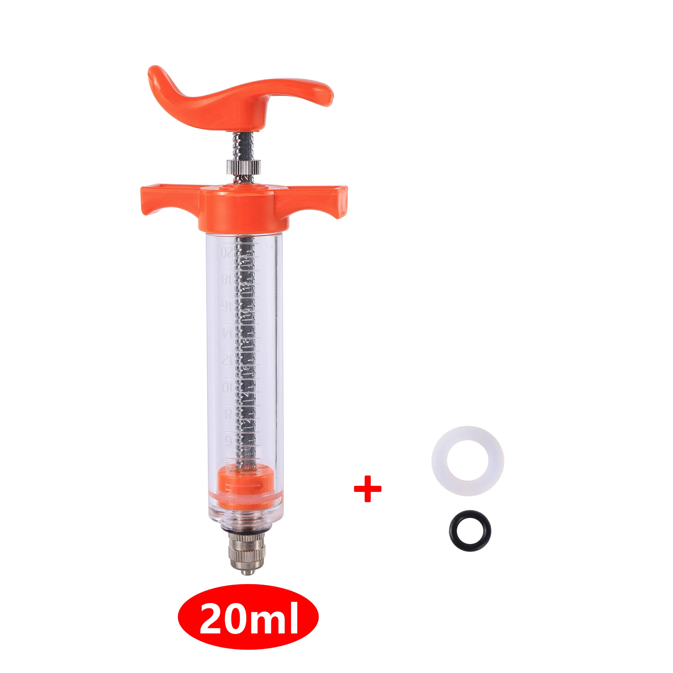 Veterinary farm poultry family Syringe food Injection Animals bird canary parrot feeding water tool Needle 10ml 20ml Bird Feeding Syringe Bird Oral Gavage Needle