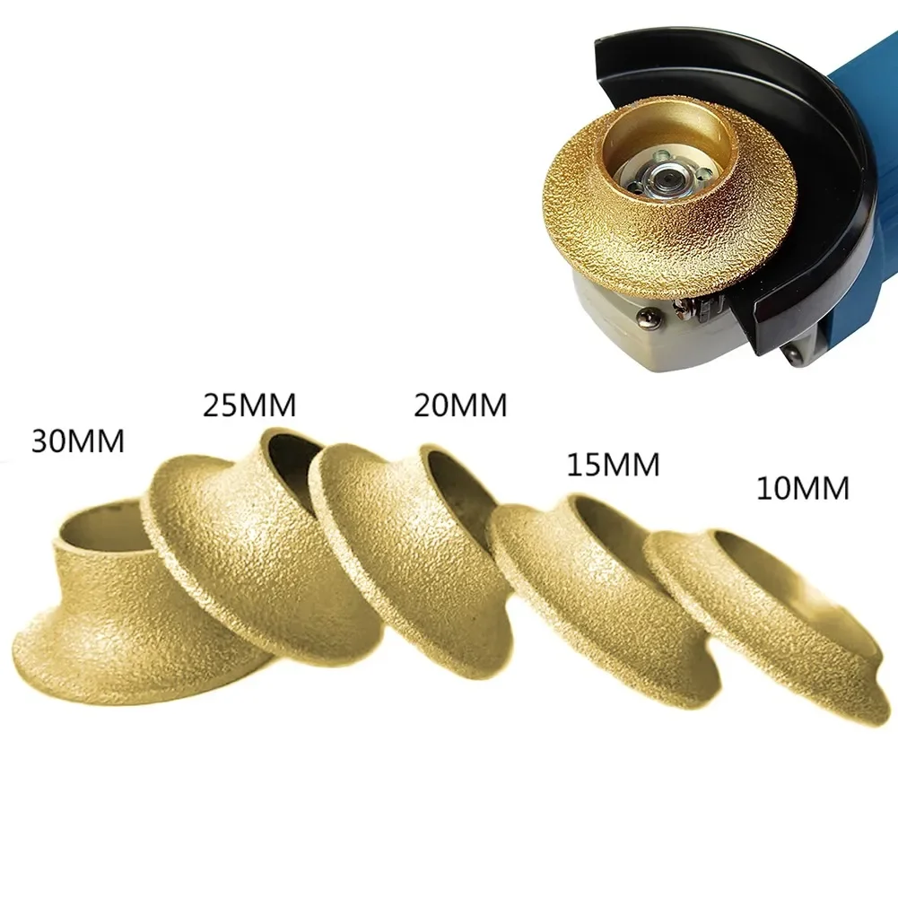 Grinding Wheel Wheel Accessories Replacement Segment Tools Vacuum Welding 60 Grit For Marble Granite