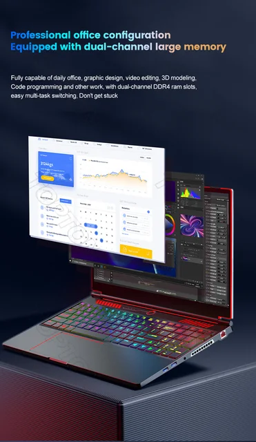 KingnovyPC 16 Inch Big Screen Gaming Laptop Windows 11 Pro, Intel i9 12900H  i7 12700H GeForce RTX 3060 6G IPS Notebook Gamer PC - AliExpress