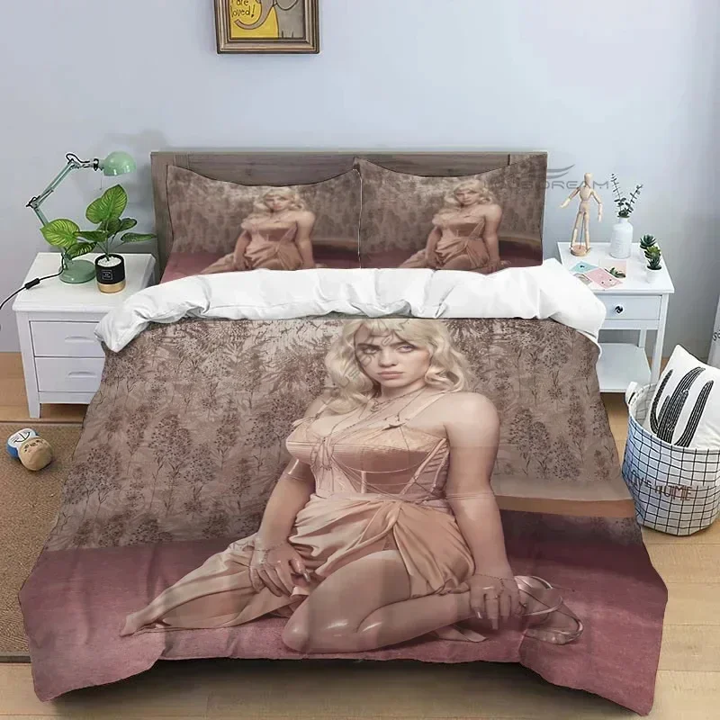 Popular Star B-E Singer Bedding Set Duvet Cover Bed Set Quilt Cover Pillowcase Comforter king Queen Size Boys Adult Bedding Set