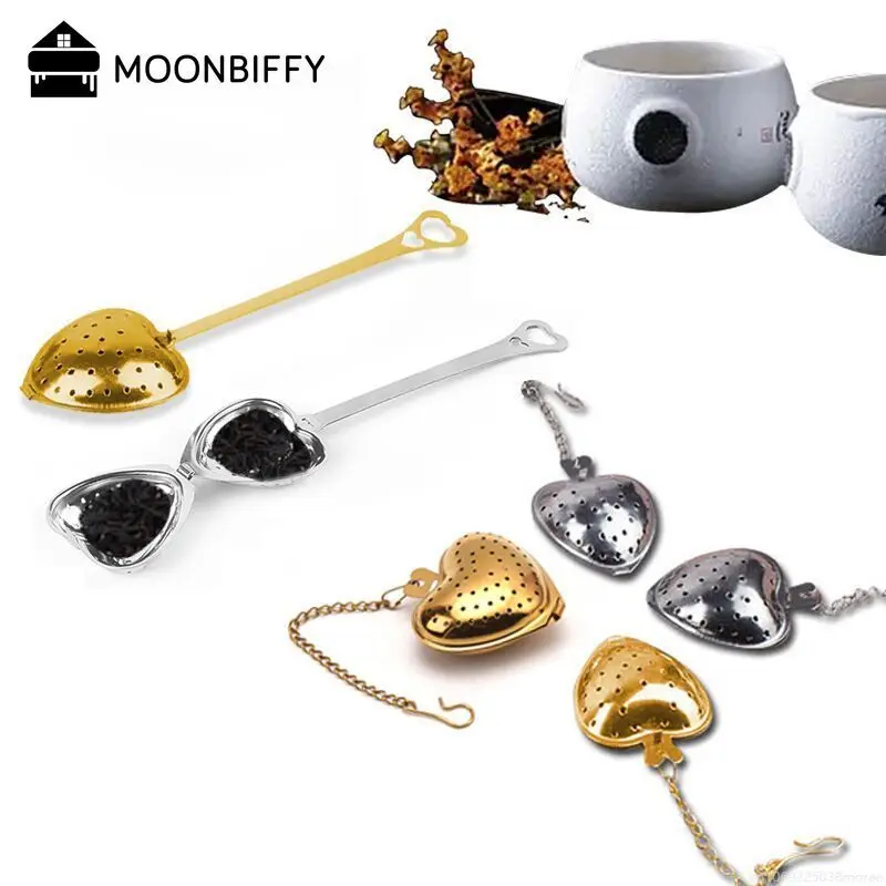 Reusable Stainless Steel Tea Infuser Mesh Ball Tea Strainer Coffee Herbs Filter Diffuser Handle Ball Kitchen Accessories tea infuser tea strainer tea filter