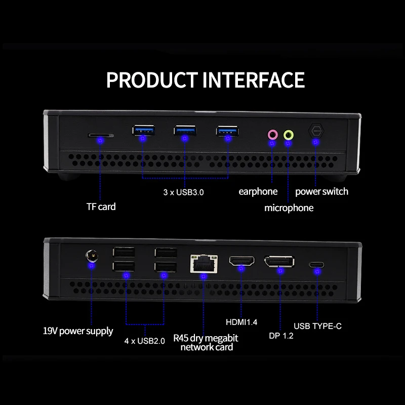 공간 활용성과 업무 생산성을 높이는 MINIPC 11세대 코어 I7 데스크탑