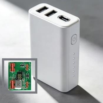 22.5W Ricarica Veloce Power Bank Scheda Madre Modulo FAI DA TE Mobile Power Bank Caricatore Rapido Kit FAI DA TE PD QC VOOC Tipo-C USB Micro
