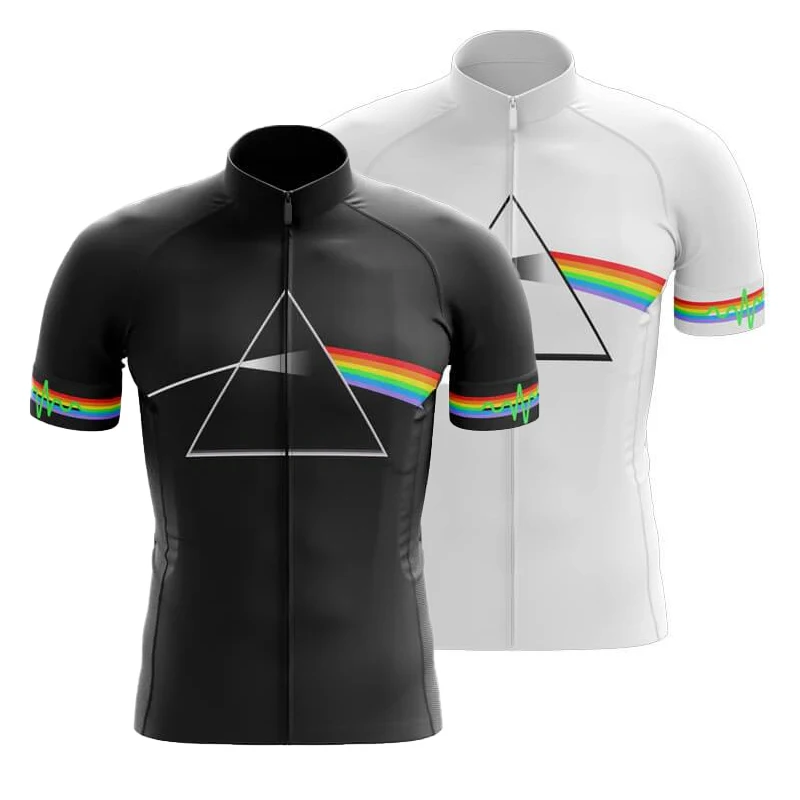 Men's Breathable Cycling Jersey - Long/Short Sleeve Outdoor Sports Shirt