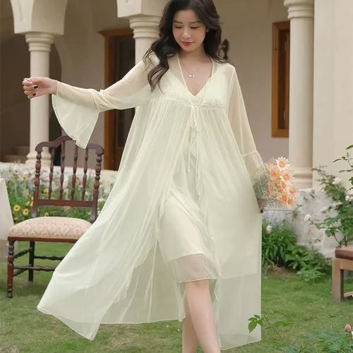 빈티지 미로 모달 거즈 로브 세트의 세련된 매력 탐험 추천