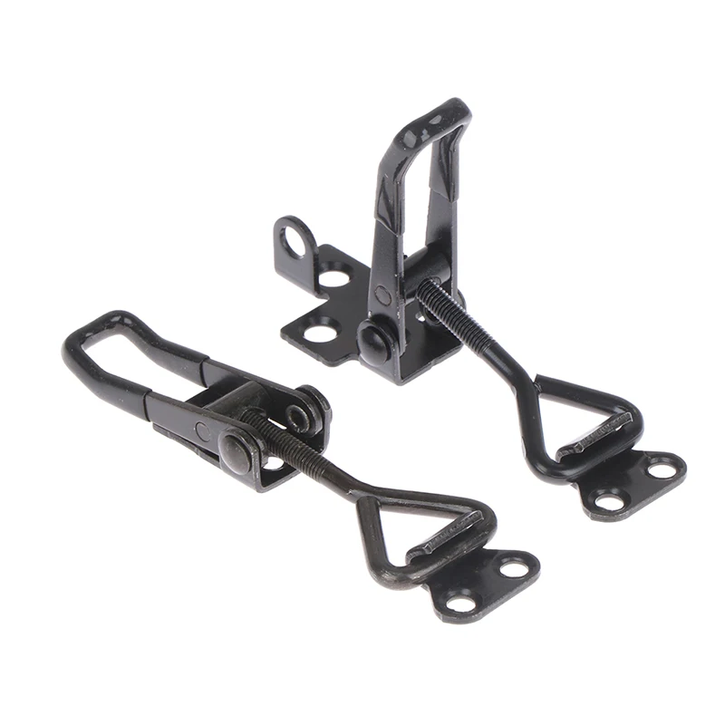 

Cabinet Boxes Lever Handle Lock Hasp For Home Sliding Door Furniture Hardware Black Quick Clamp Latch Clamp Elbow Clamp Box