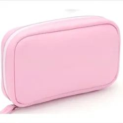 Versatile Silicone Travel Storage Bag - Reusable, Leak - Proof Container for Snacks, Toiletries, and Cosmetics (Pink)