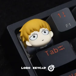 Mob Psycho 100 Anime Character Keycap - Unique Mechanical Keyboard Accessory (Reigen Arataka)
