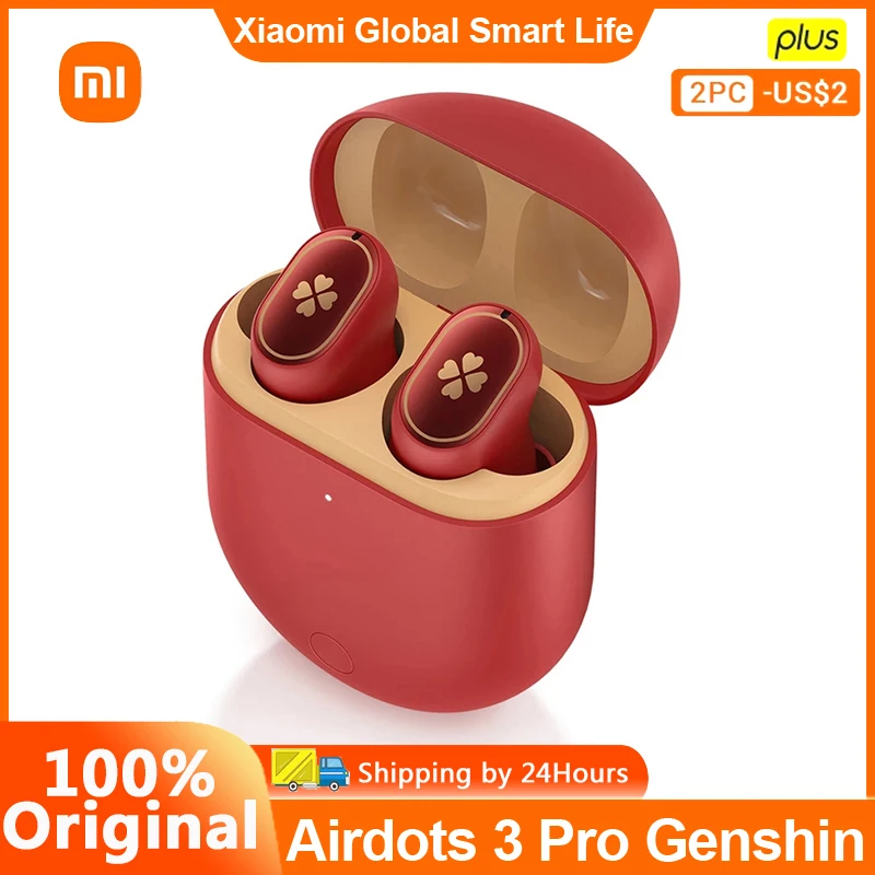 Xiaomi Redmi Airdots 3 Pro Cuffie Genshin Impact Edition Auricolari Bluetooth Gamer Cuffie Personalizzate Tws Fone Mic Auricolari