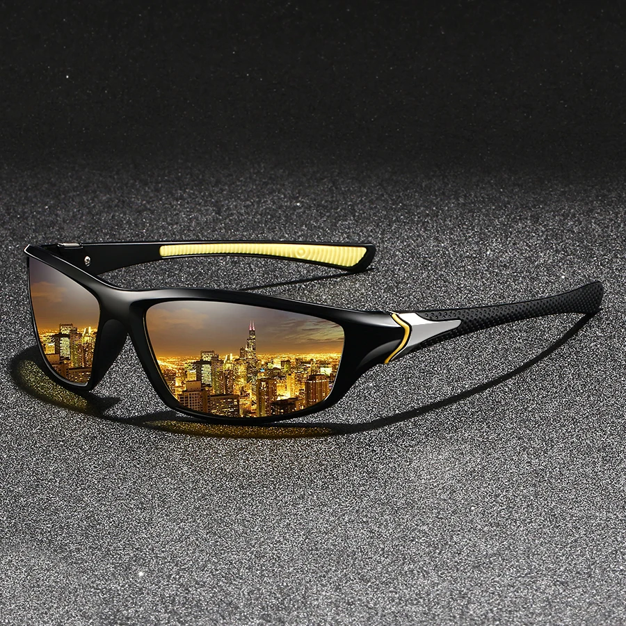 Lunettes de sécurité pêche SCVCN - Protection UV400 pour homme et femme - Vélo et sport outdoor