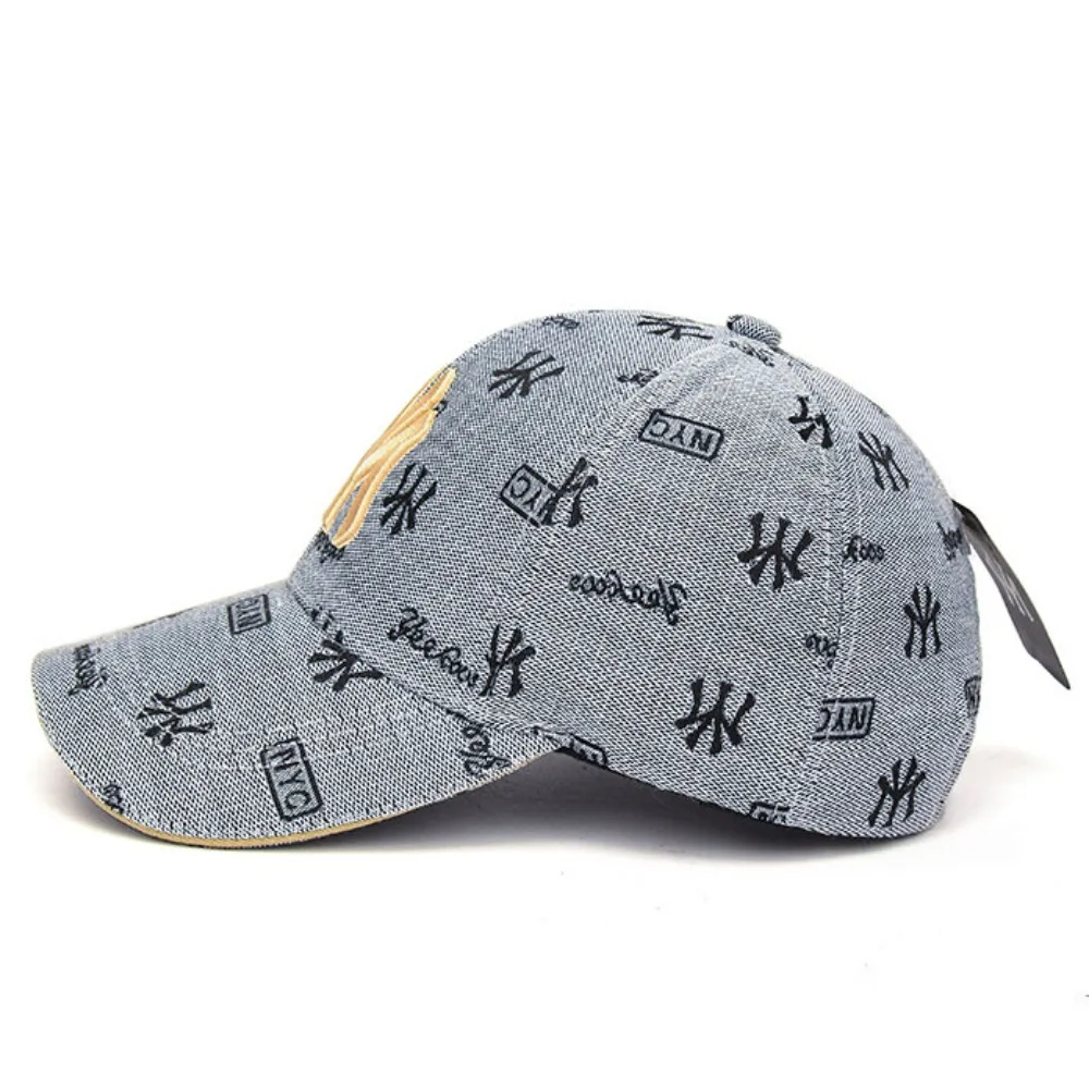 Baseball cap trendy adjustable anti-uv anti-sun embroidery golf four seasons