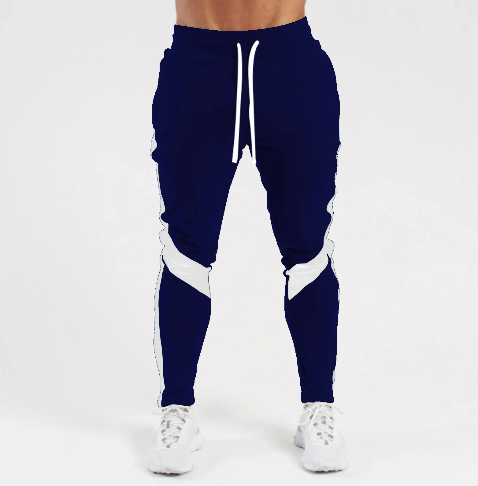 Sweatpants Spring Autumn Cotton Long Pants Jogger Trousers Casual Sports Men's and Women's Fitness Solid Jogging Pants 2 Colors