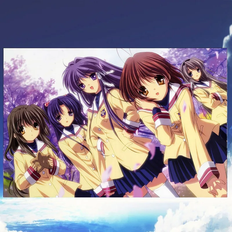 Anime CLANNAD: After Story Posters Animation Self-Adhesive HD Poster Kawaii  Girl Furukawa Nagisa Wall Sticker DIY Room Decor - AliExpress