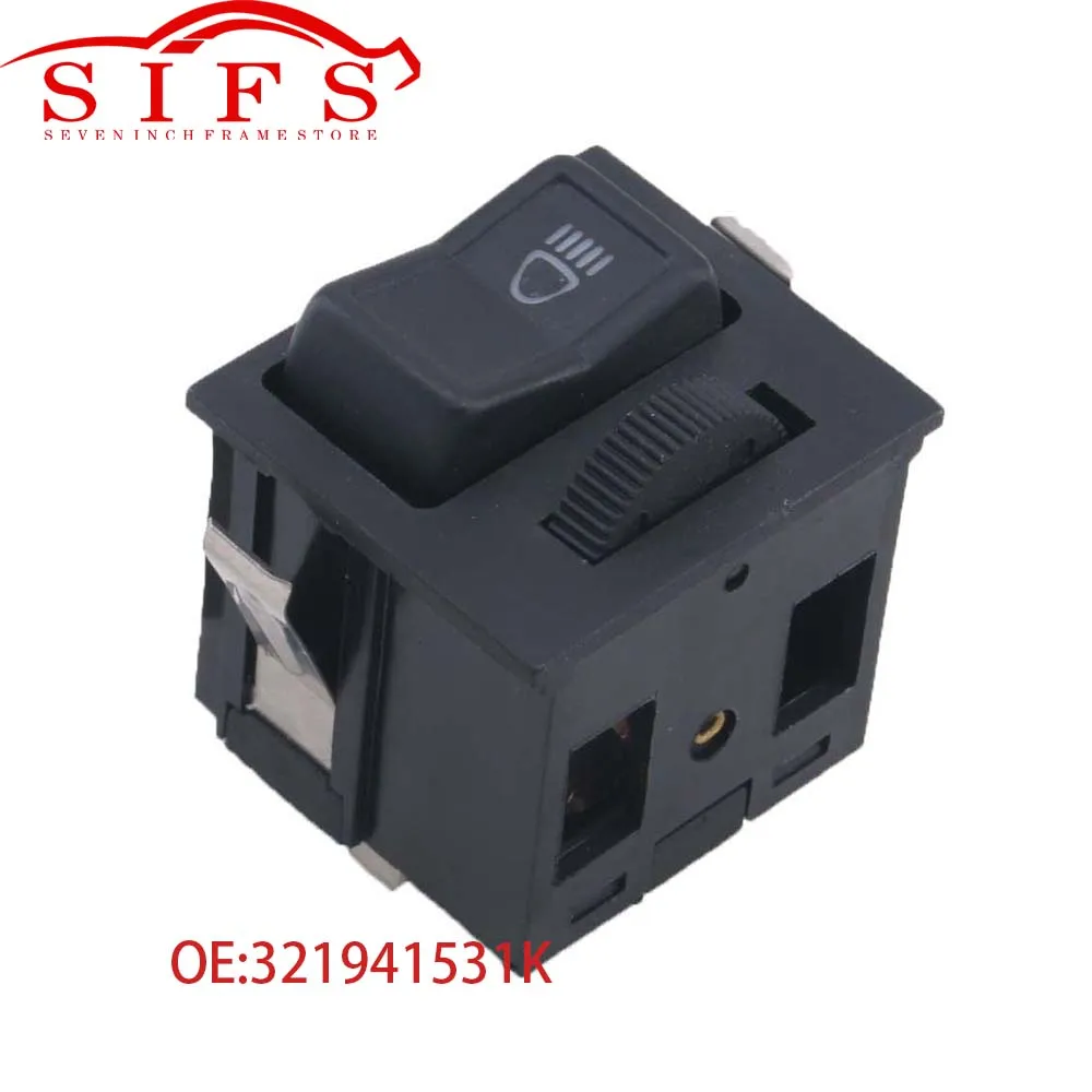 

Headlight Lamp Switch 321941531K For VW Volkswagen Jetta passat B2