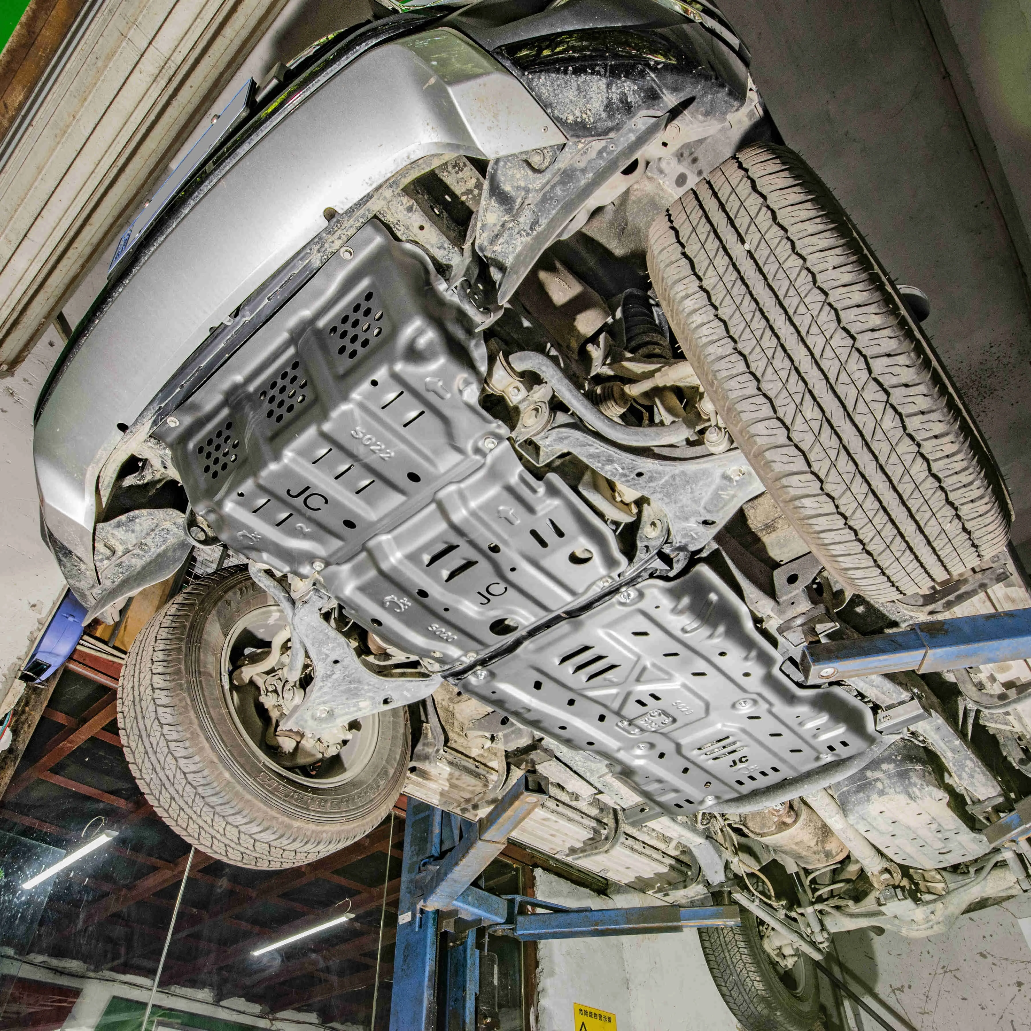 Skid Plate Fit For Pajero Sport 2019 JUNXI 3D Classis Steel, 60 OFF