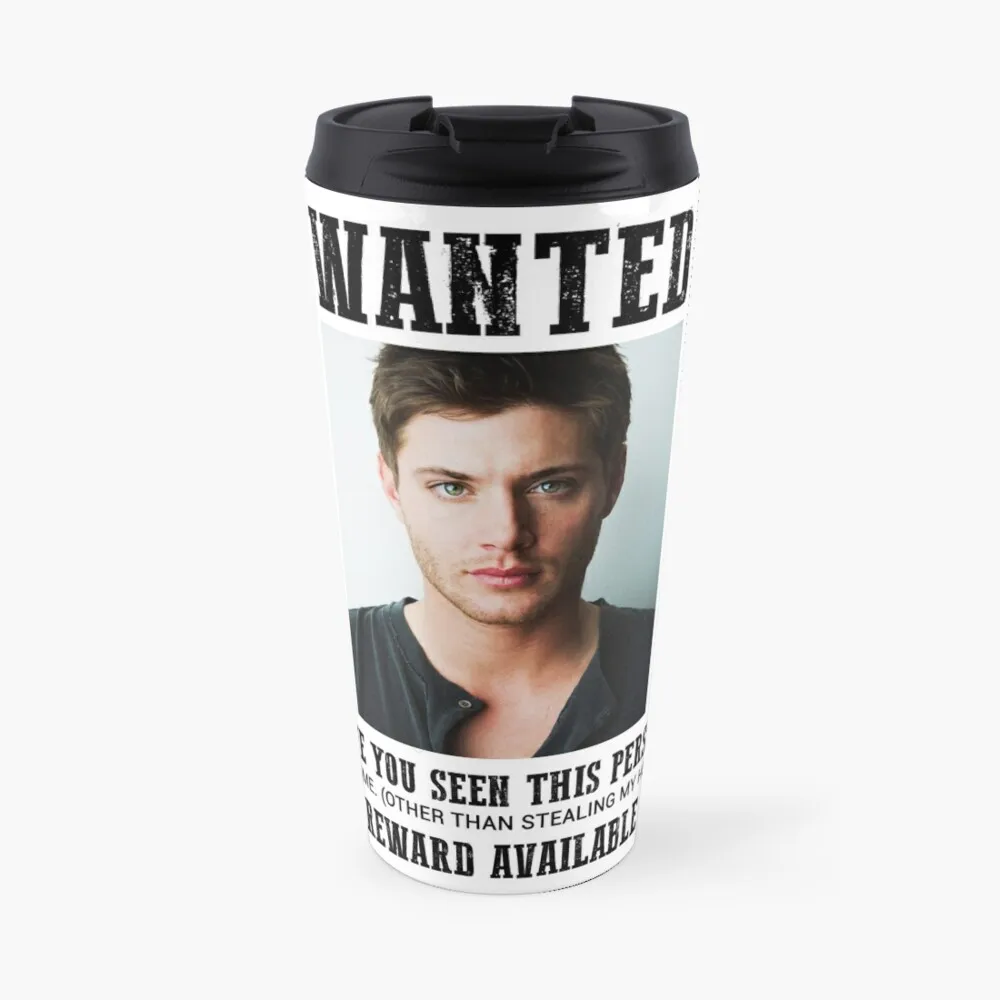 

wanted: jensen ackles Travel Coffee Mug Cup Coffee Set Coffee And Tea Coffee Set