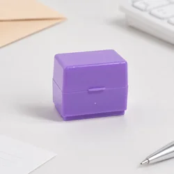 Privacy Protection Roller Stamp - Guard Your Confidential Data (Purple)