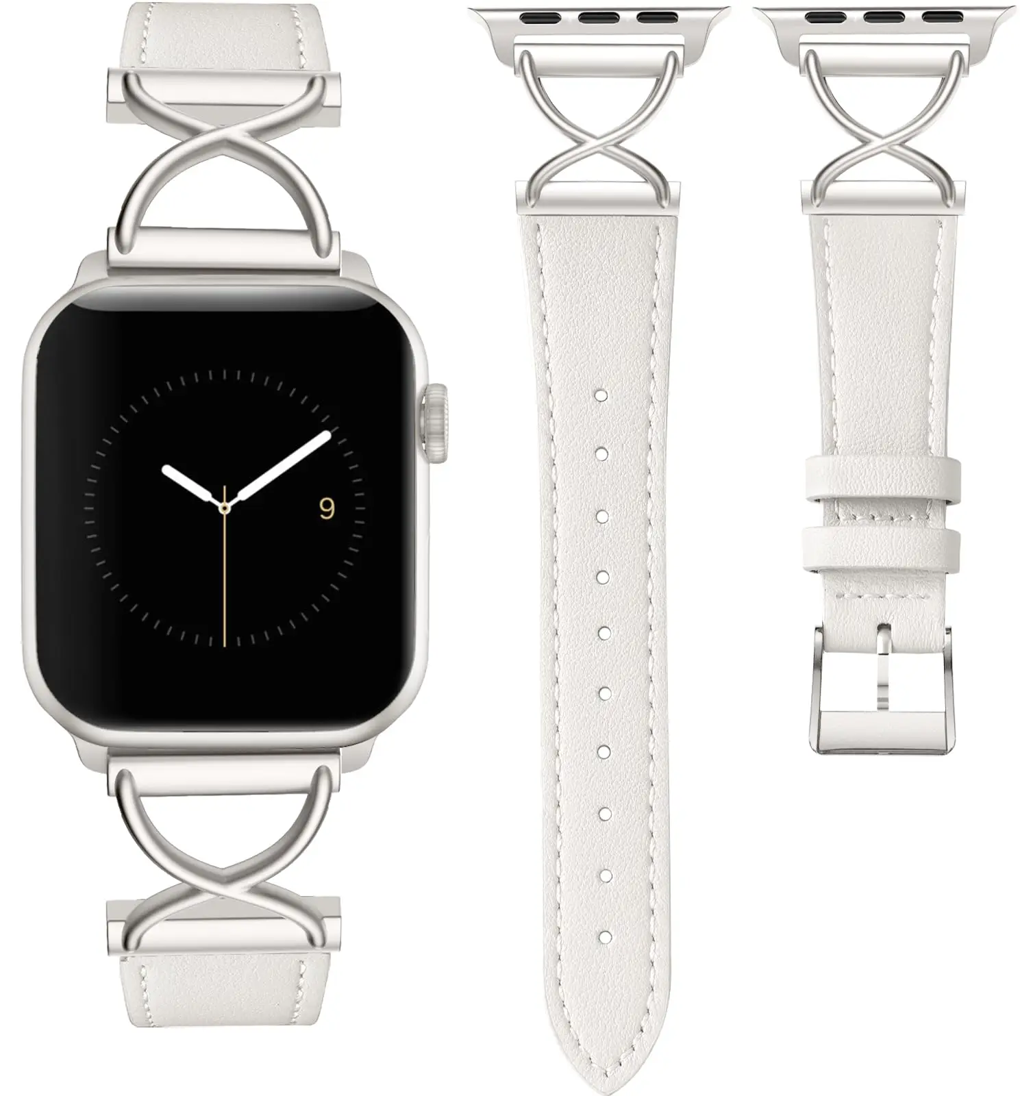 Luxurious Leather Watch Band - Elegant Strap