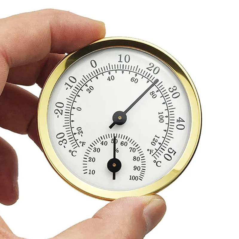 Mini Pointer Type Thermometer Hygrometer Indoor Room Electronic