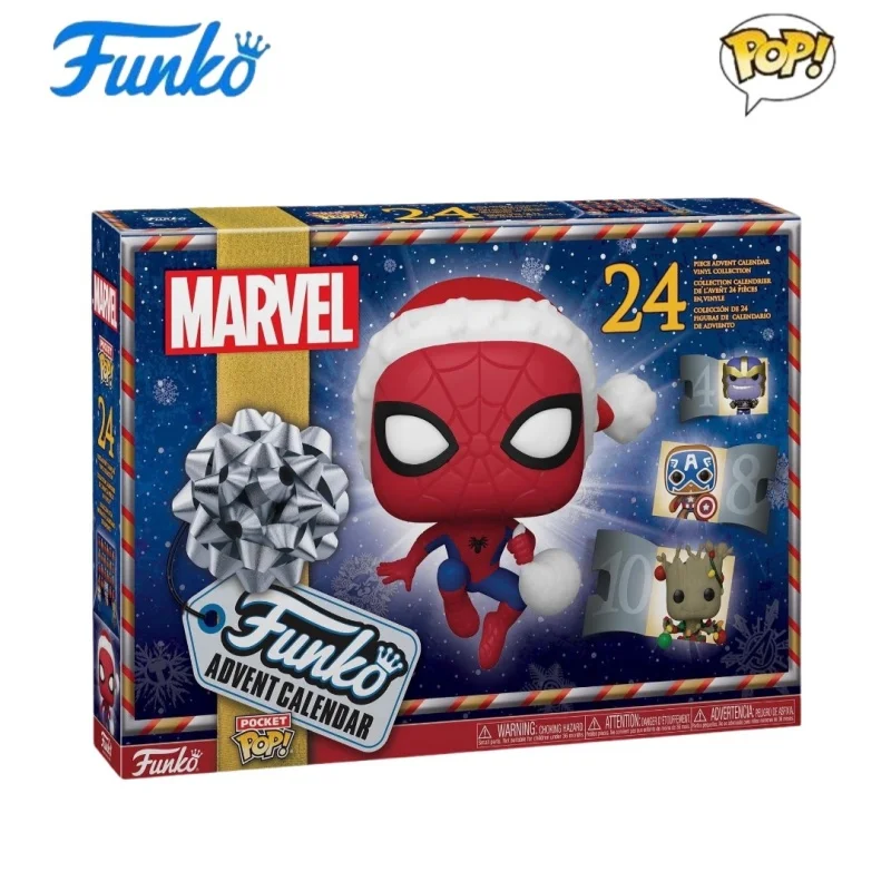 Genuine Funko Pop Christmas Advent Calendar Blind Box Marvel Star