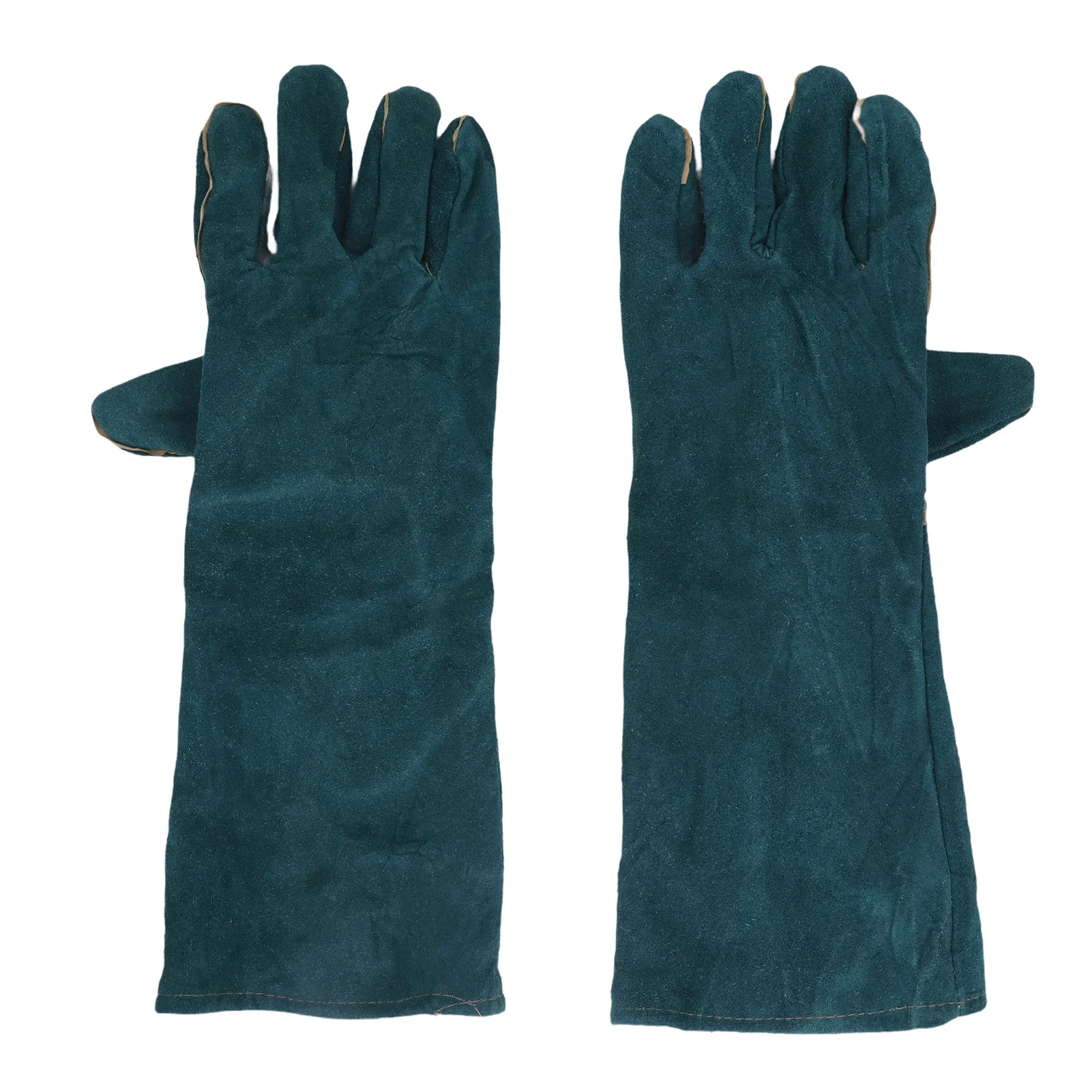 Pet Grooming Gloves Anti Bite Scratch Resistant Comfortable Lining 45CM Protective Pet Gloves for Barbecuing for Veterinarians