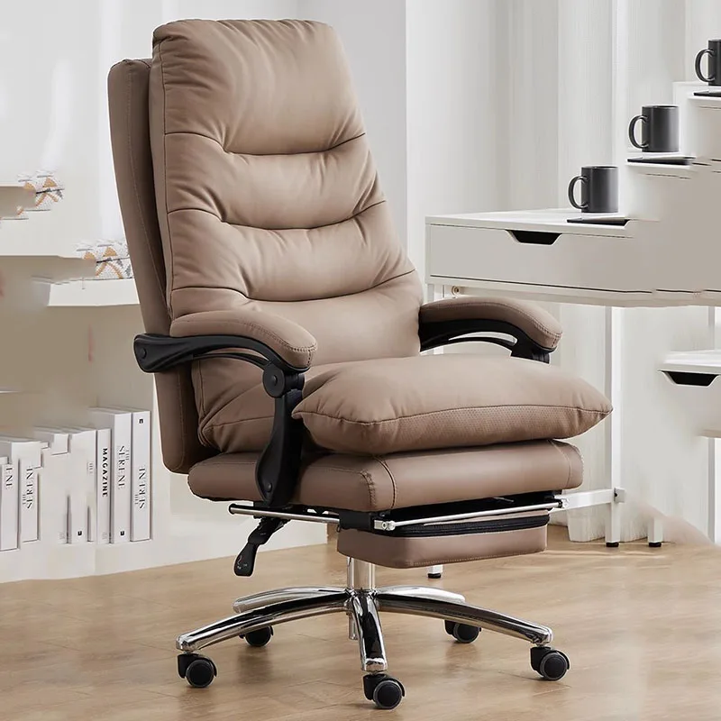 Modern Lazy Vanity Office Chair Swivel Comfort Conference Designer Office Chair Modern Silla De Oficina Nordic Furniture waist protection lazy business chair lounge comfort designer backrest rotation business chair mobile gaming esports furniture