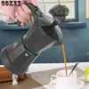 300ml Portable Electric Coffee Maker Stainless Steel Coffe Maker Espresso Mocha Coffee Pot  Portable Coffee Machine A Cafe Gk854 1