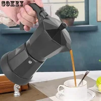 300ml Portable Electric Coffee Maker Stainless Steel Coffe Maker Espresso Mocha Coffee Pot  Portable Coffee Machine A Cafe Gk854 1
