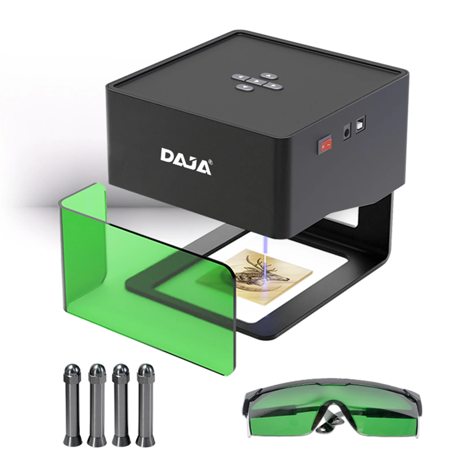 Daja dj6-レーザー彫刻機,CNC,DIYレーザー彫刻機,3000mW,高速
